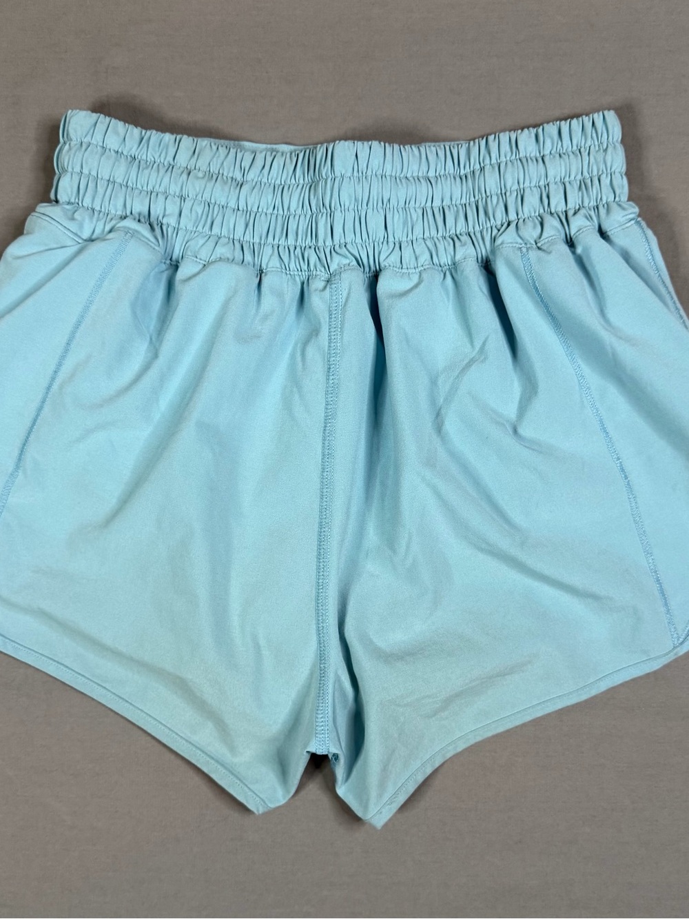 Lululemon Hotty Hot Lined Shorts Light Blue Size 2